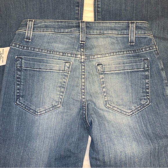 Women’s 00 MICHAEL KORS Mid Rise Flare Leg Vintage Blue Wash Jeans MH69CKY4V6 - Picture 11 of 16